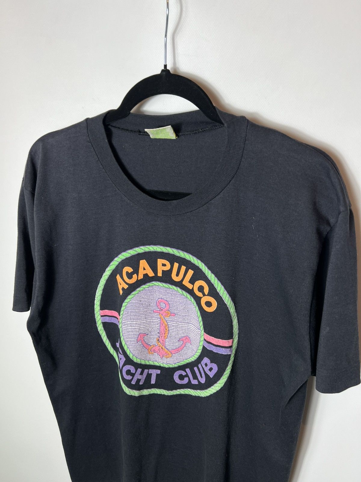 Vintage Vintage streetwear rare 90s Acapulco Yacht Club T-shirt Size US L / EU 52-54 / 3 - 2 Thumbnail