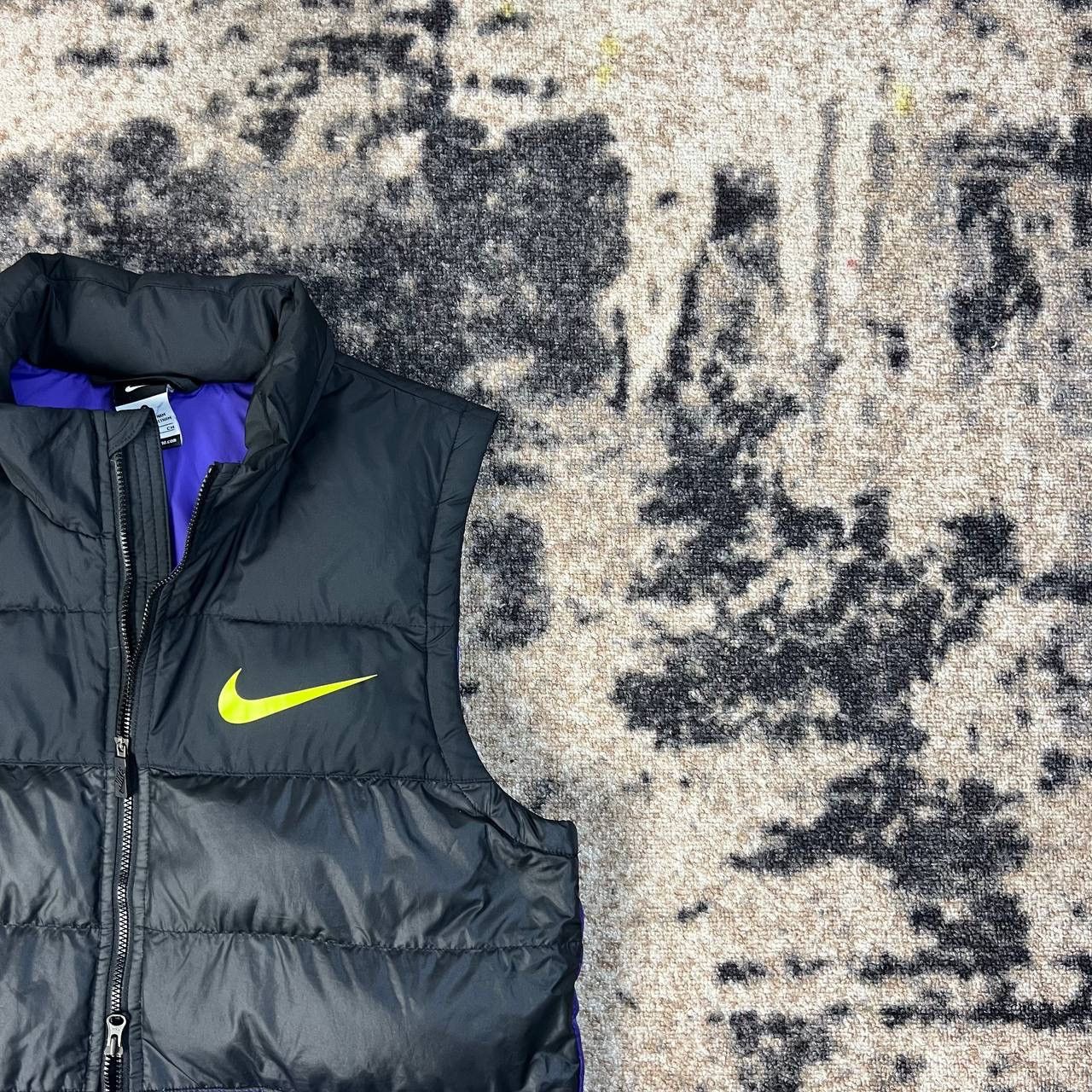 Nike Nike Swoosh Drill Puffer Down Vest Streetwear Style Size US S / EU 44-46 / 1 - 2 Thumbnail