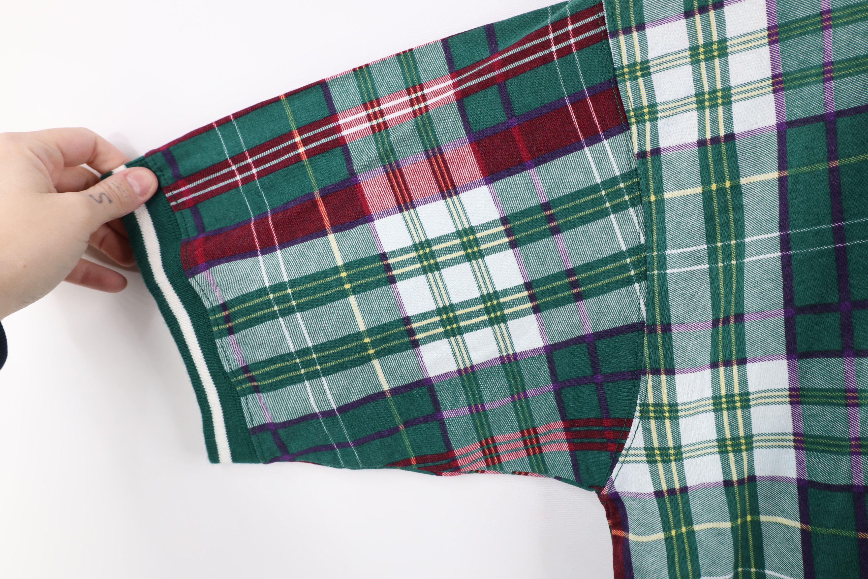 Vintage Deadstock Vintage 90s Duck Head Checkered Plaid Golf Polo Size US L / EU 52-54 / 3 - 8 Thumbnail