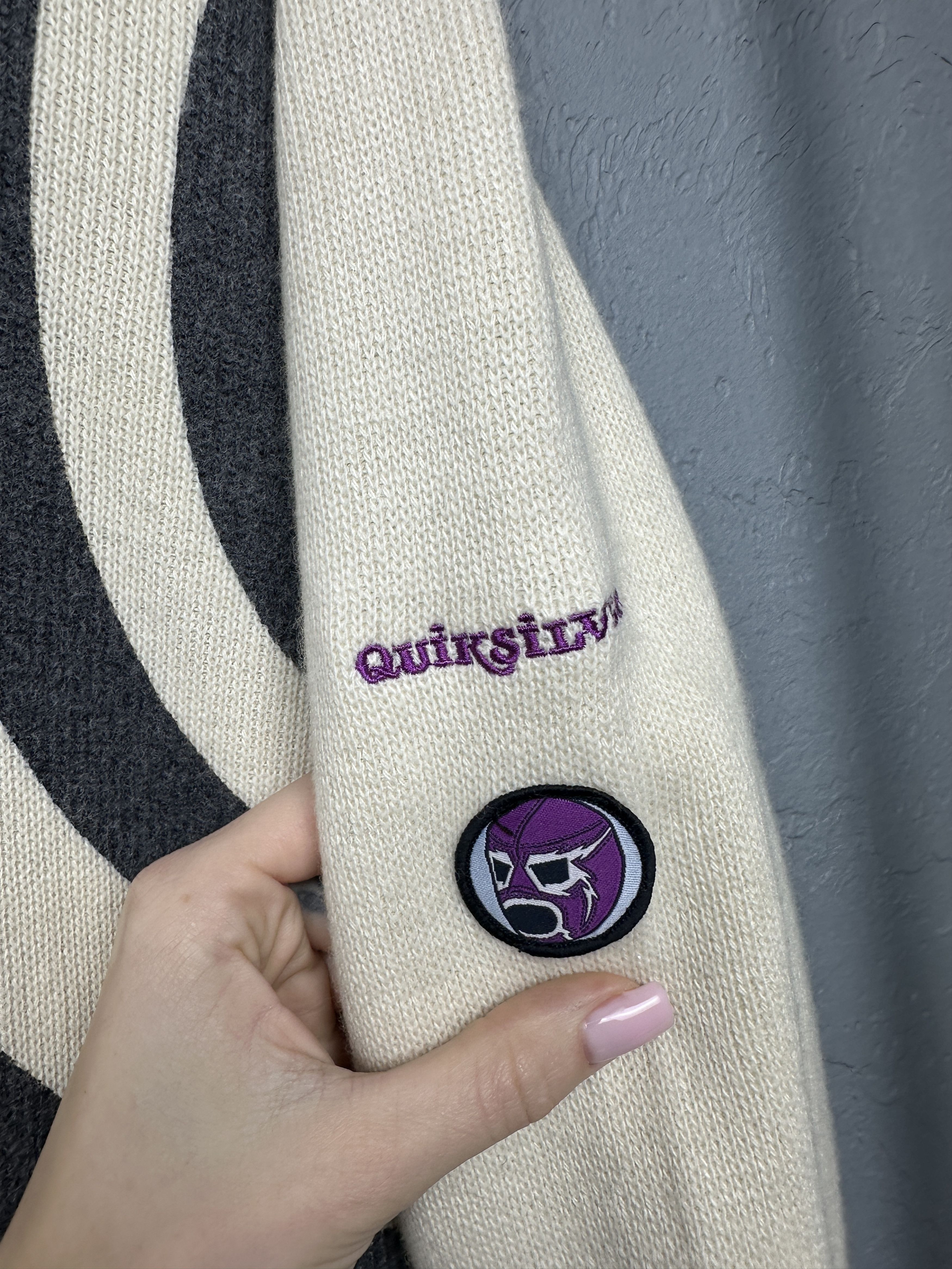 Quiksilver Quiksilver Luchador Vintage Mens Wool Windstopper Jacket Size US L / EU 52-54 / 3 - 4 Thumbnail