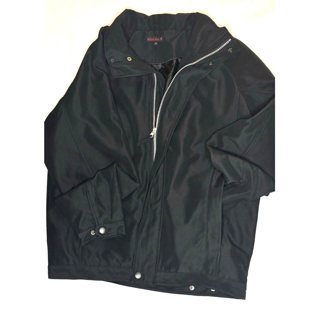 Other BOXIN.AOA.JW Men's Black Zip Up Windbreaker Jacket | Size M Size US M / EU 48-50 / 2 - 10 Thumbnail