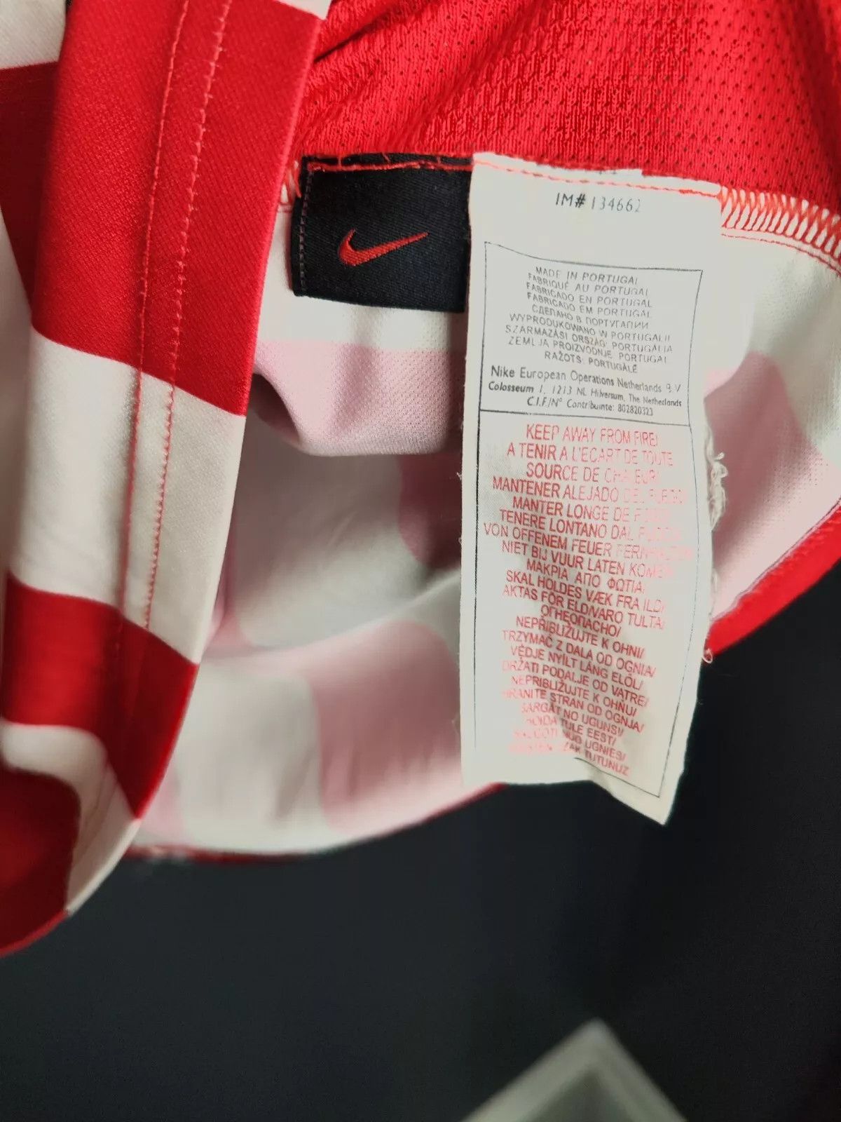 Nike Psv Eindhoven Jersey Nike Y P lee #3 Rare Size US M / EU 48-50 / 2 - 7 Thumbnail