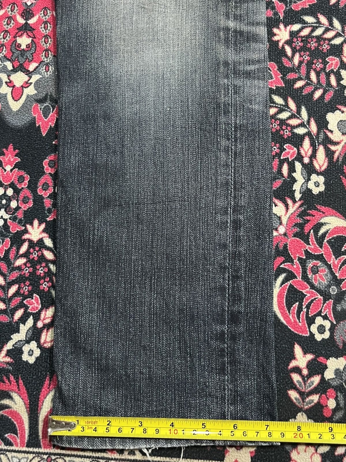 Japanese Brand Difference Rupert Dark Faded Washed Whisker Ripped Jeans Size US 30 / EU 46 - 15 Thumbnail