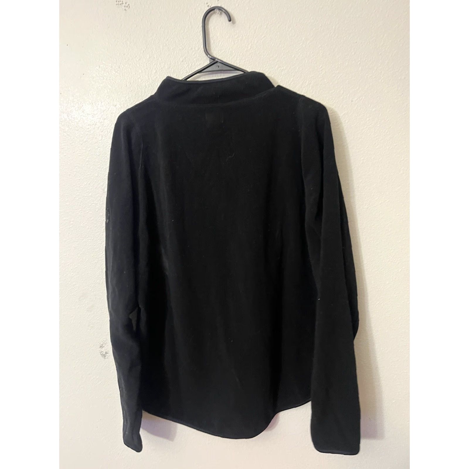 Calvin Klein Calvin Klein Men's Full Zip Fleece Sweatshirt Black Polyester Large Size US L / EU 52-54 / 3 - 3 Thumbnail