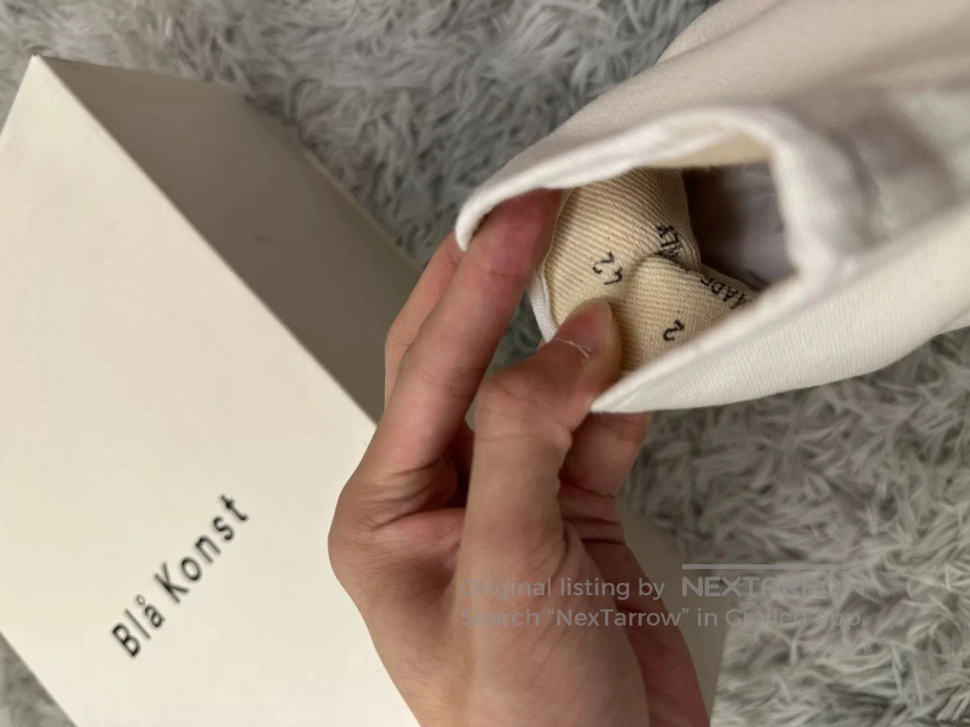 Acne Studios Acne Studios Smiley White Sneakers. Size US 9 / EU 42 - 5 Thumbnail