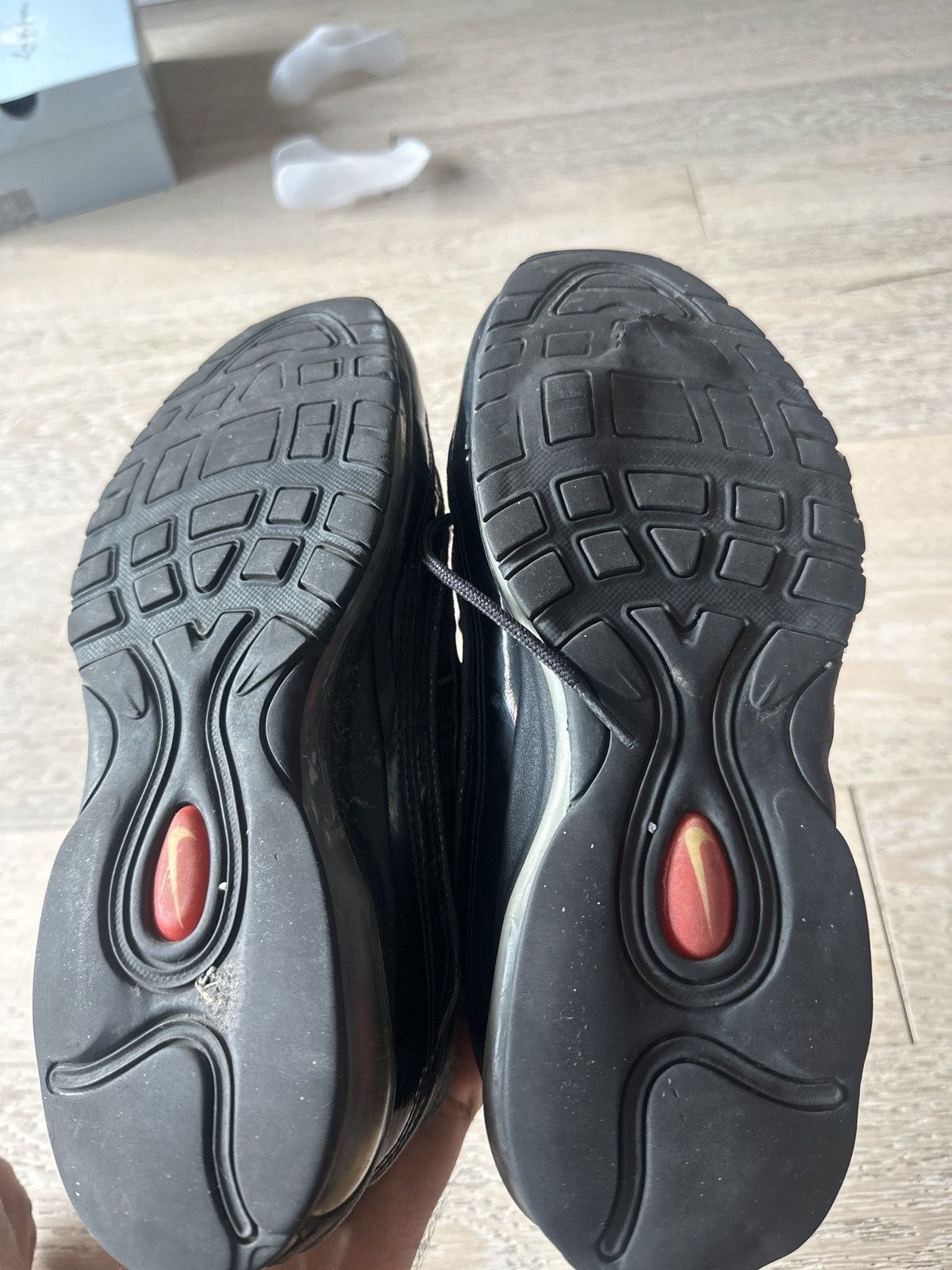 Nike × Supreme Supreme Nike Air Max 98 Black Size US 10 / EU 43 - 7 Thumbnail