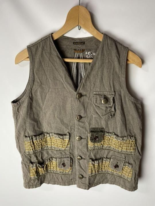 Kapital Military Cargo Vest Size US M / EU 48-50 / 2 - 1 Thumbnail