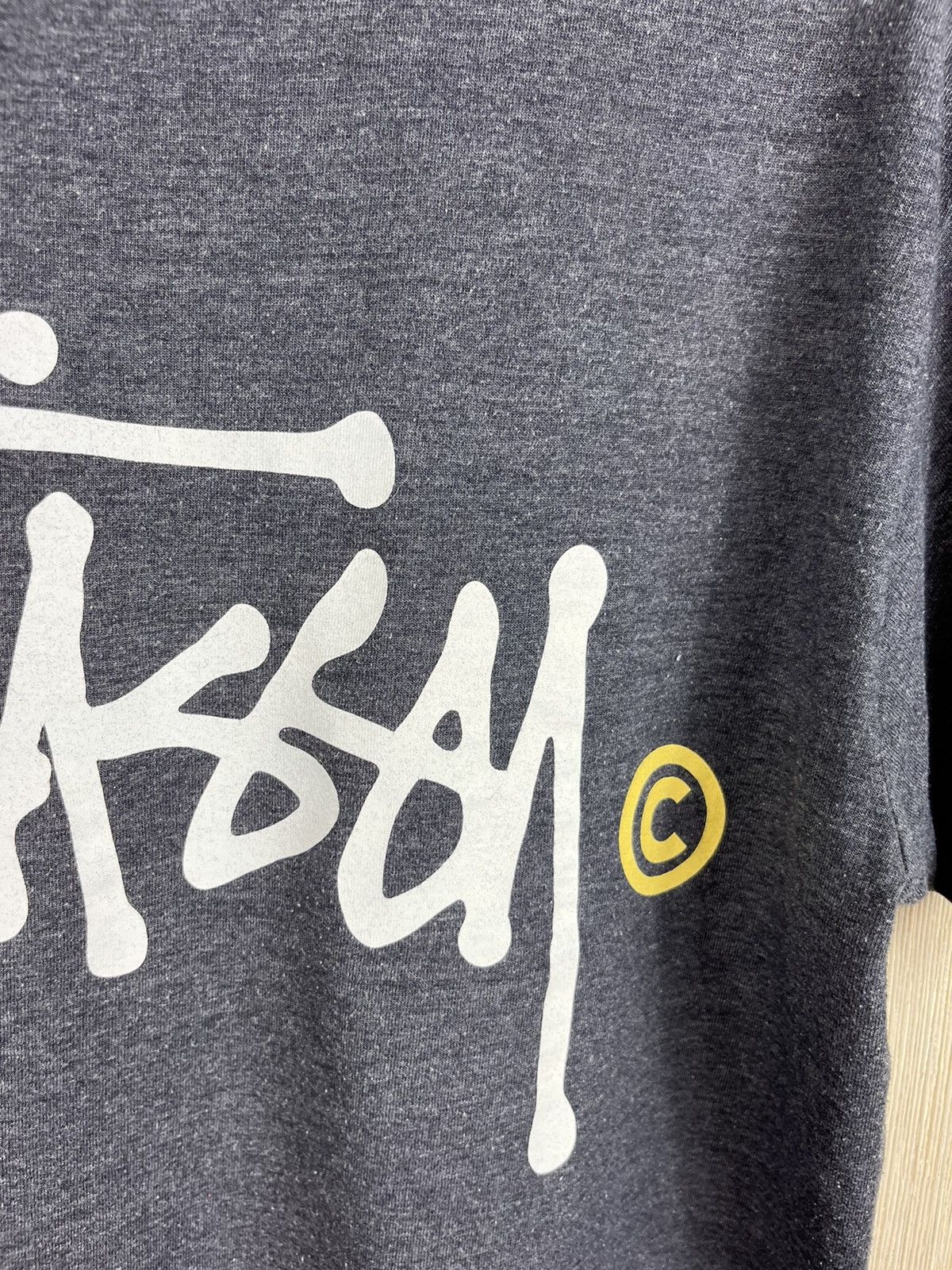 Stussy × Vintage Vintage Stussy stock back logo copyright rare tee t-shirt Size US M / EU 48-50 / 2 - 17 Thumbnail