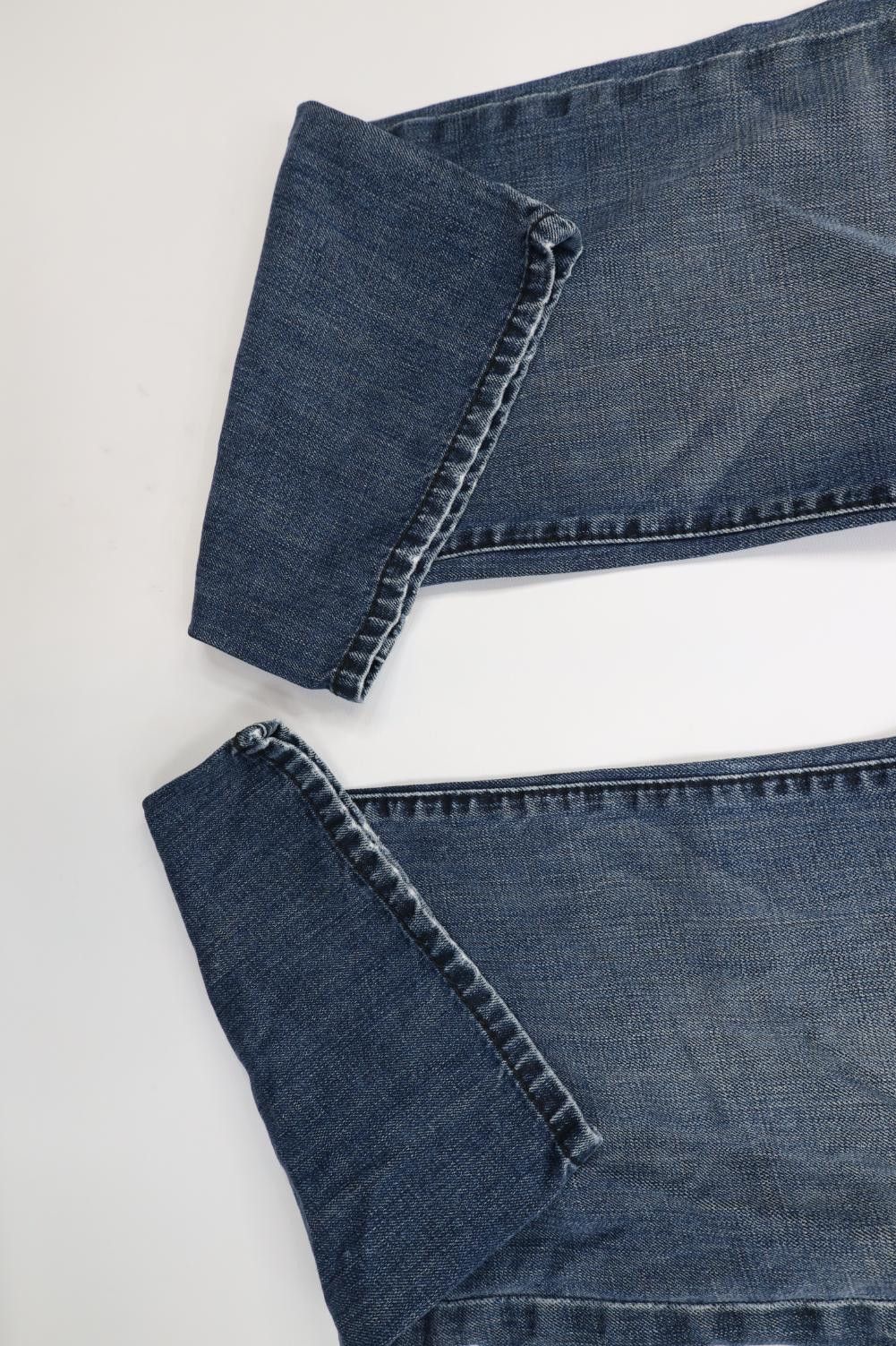 Express Vintage Y2K Express X2 Rise Boot Cut Wide Leg Denim Jeans Size US 36 / EU 52 - 5 Thumbnail