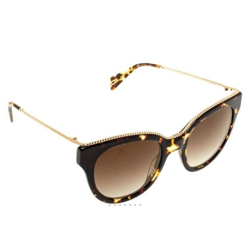 Marc Jacobs Marc Jacobs Brown Tortoise Gradient 165/S Cat Eye Sunglasses Size ONE SIZE - 4 Thumbnail