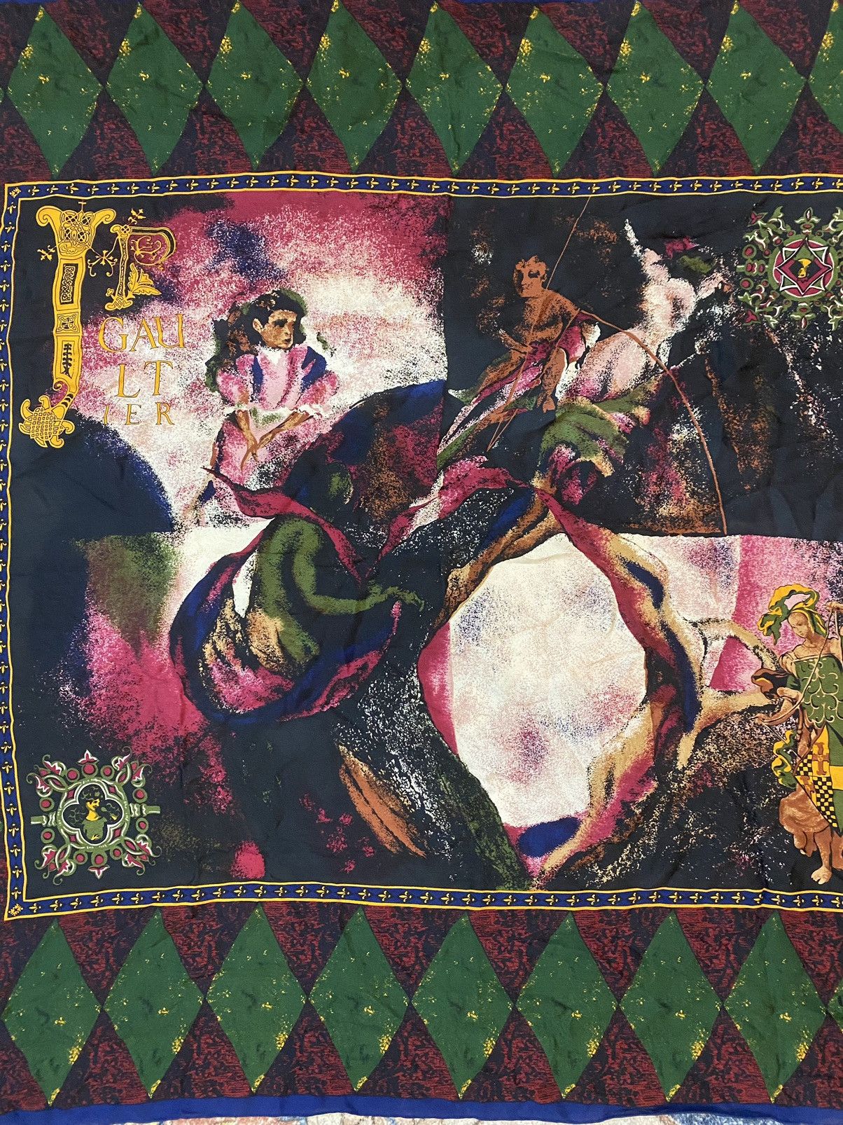 Jean Paul Gaultier × Vintage Vintage Jeans Paul Gaultier scarf Size ONE SIZE - 8 Thumbnail