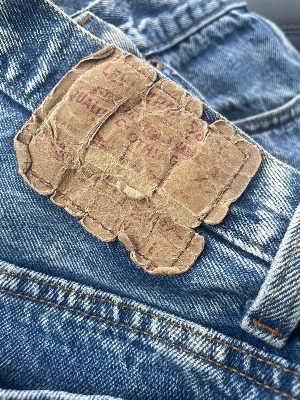 Levi's '80s Levis Acid Wash Lot 501 Size US 30 / EU 46 - 14 Thumbnail