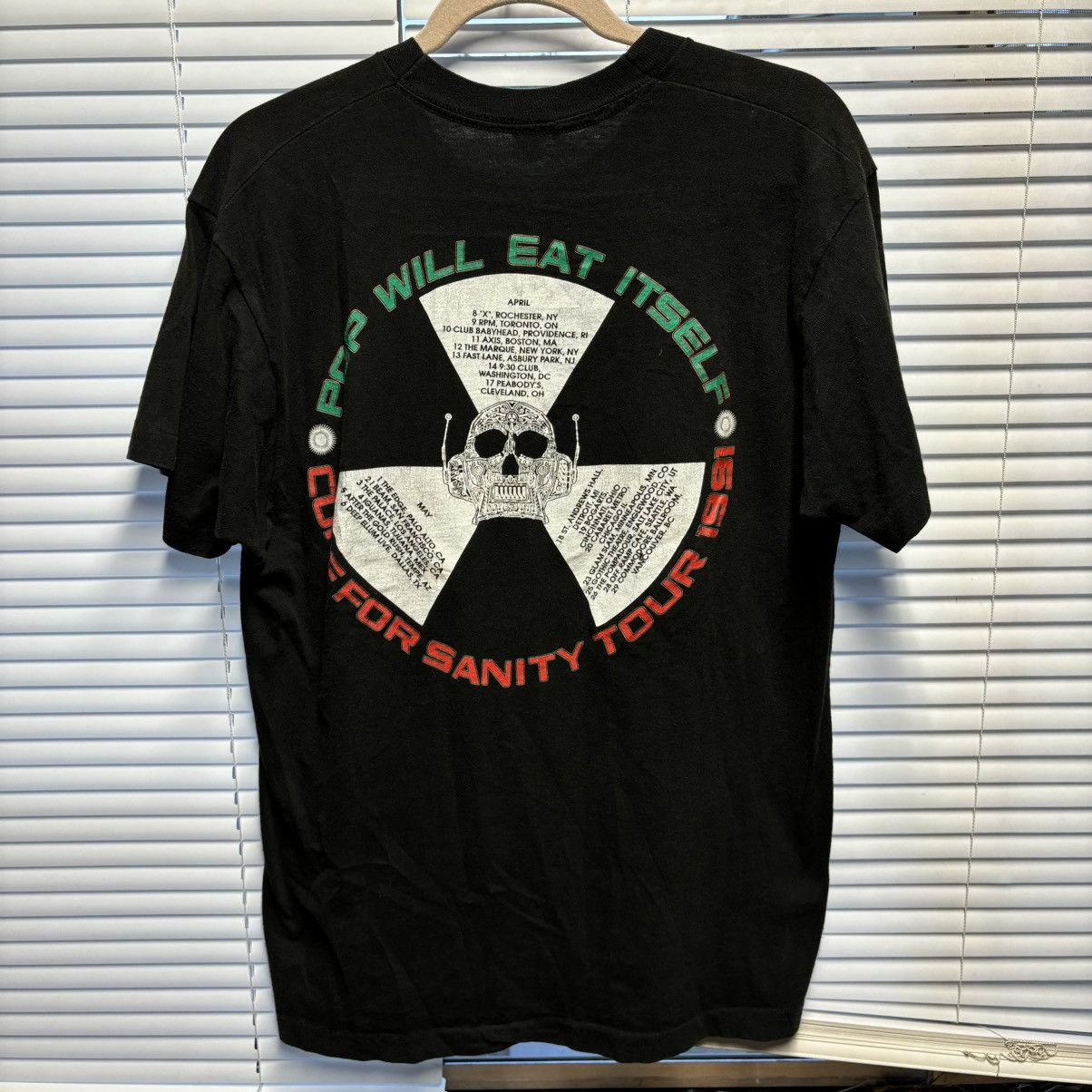 Vintage Vintage Pop Will Eat Itself “Cure For Sanity” Tour Tee Size US XL / EU 56 / 4 - 4 Thumbnail