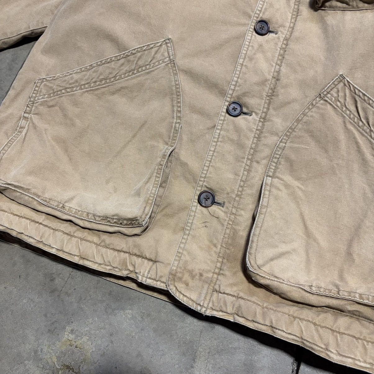 Abercrombie & Fitch Vintage Abercrombie Fitch Chore Coat Sherpa Lined Barn 90s Size US L / EU 52-54 / 3 - 6 Thumbnail