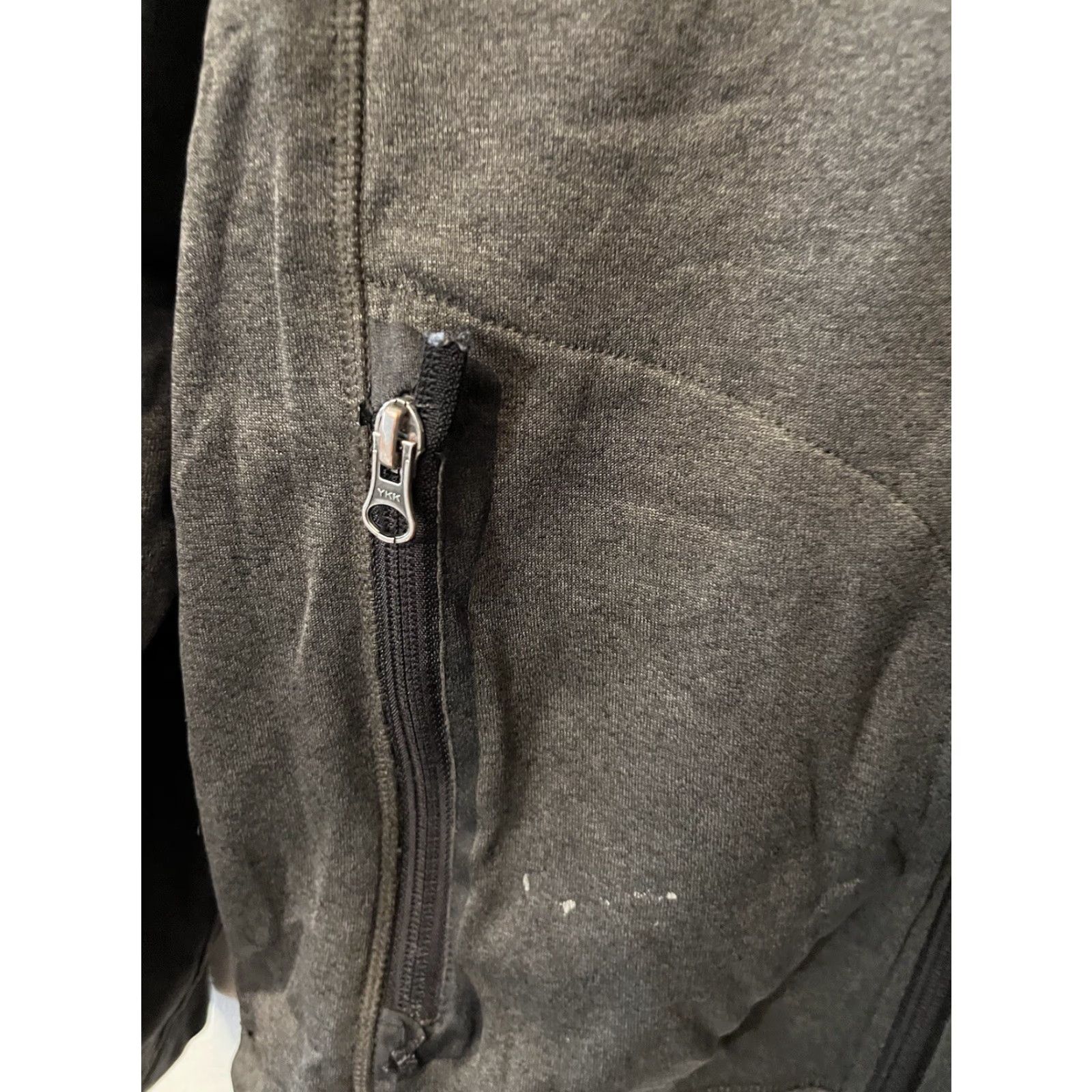 Vintage REI Co-Op Jacket Men S Active Pursuits Gray Tech Knit Full Zip Hoodie Flaw Size US S / EU 44-46 / 1 - 4 Thumbnail