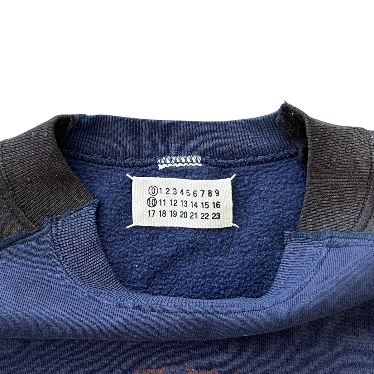 Maison Margiela Martin Margiela 04AW Artisanal 010 Reconstructed Sweatshirt Size US XL / EU 56 / 4 - 4 Thumbnail