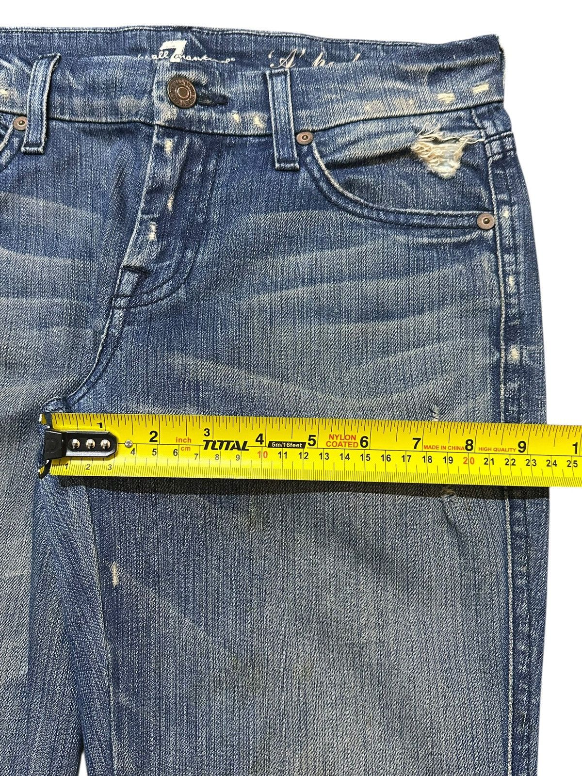 Japanese Brand Vintage Japanese Brand Blue Faded Wash Style Flare Jeans Size US 29 - 15 Thumbnail