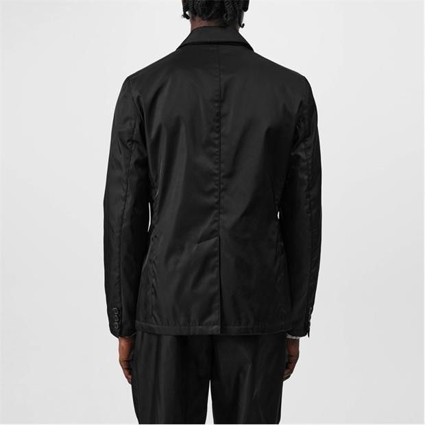 Prada Nylon Badge Blazer Size 48R - 4 Thumbnail