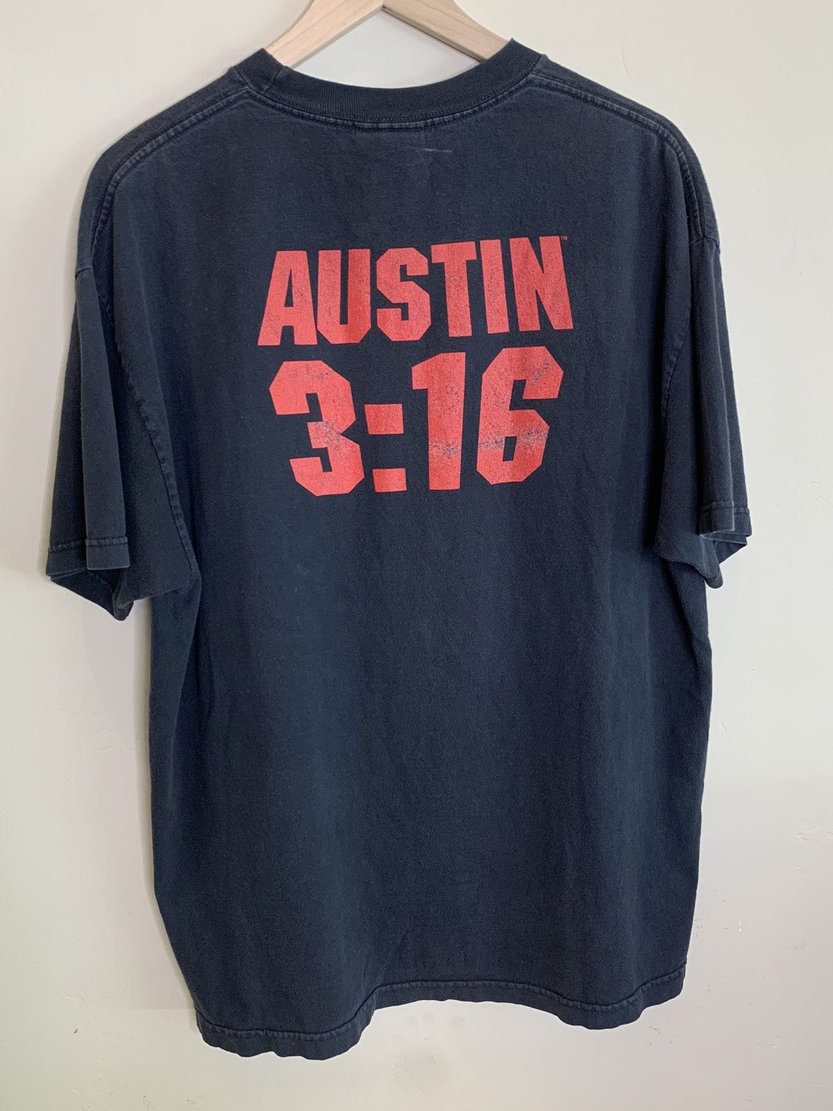 Vintage × WWE × WWF RARE Vintage 2005 Stone Cold Steve Austin 3:16 WWE WWF Shirt Size US XL / EU 56 / 4 - 2 Thumbnail