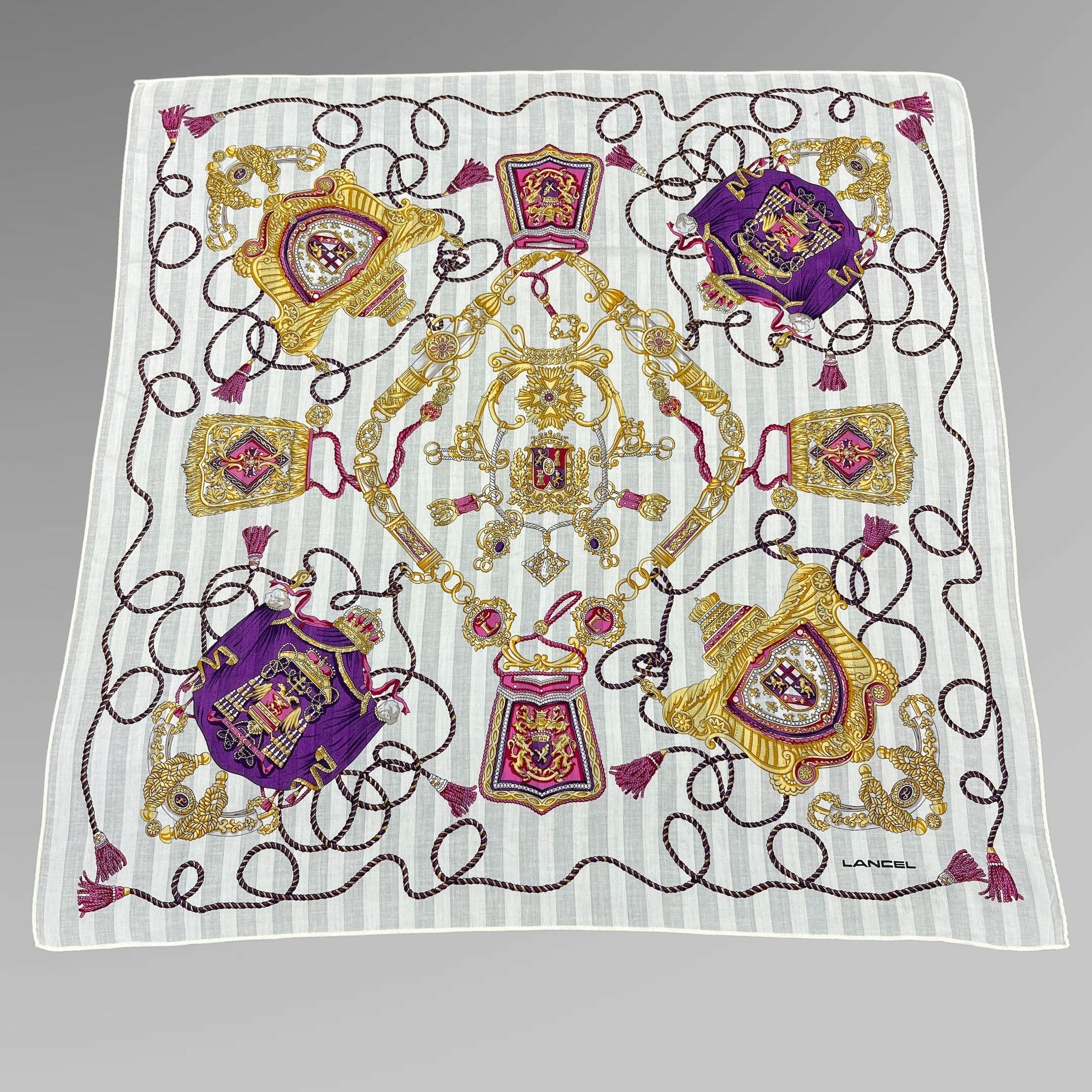 Lancel Lancel Handkerchief / Bandana / Neckerchief B322 Size ONE SIZE - 2 Thumbnail