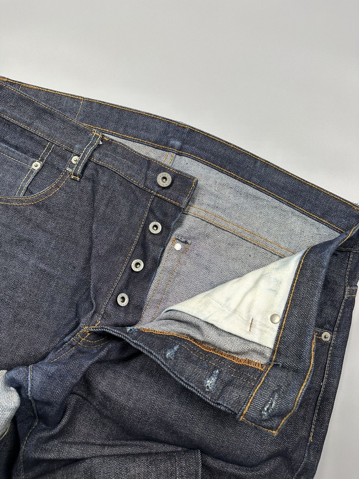 Designer Vintage Selvedge Denim Wrench Pocket Design Size US 40 / EU 56 - 6 Thumbnail