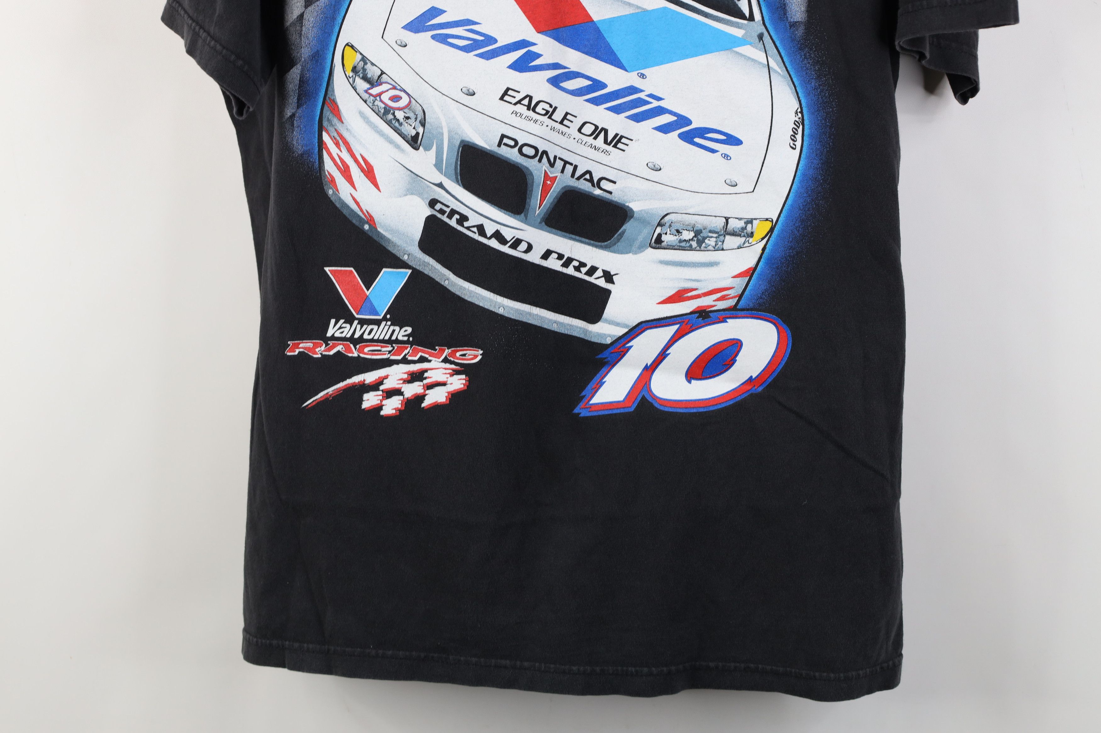 Vintage Vintage Y2K 2001 NASCAR Johnny Benson Valvoline T-Shirt Size US XL / EU 56 / 4 - 3 Thumbnail