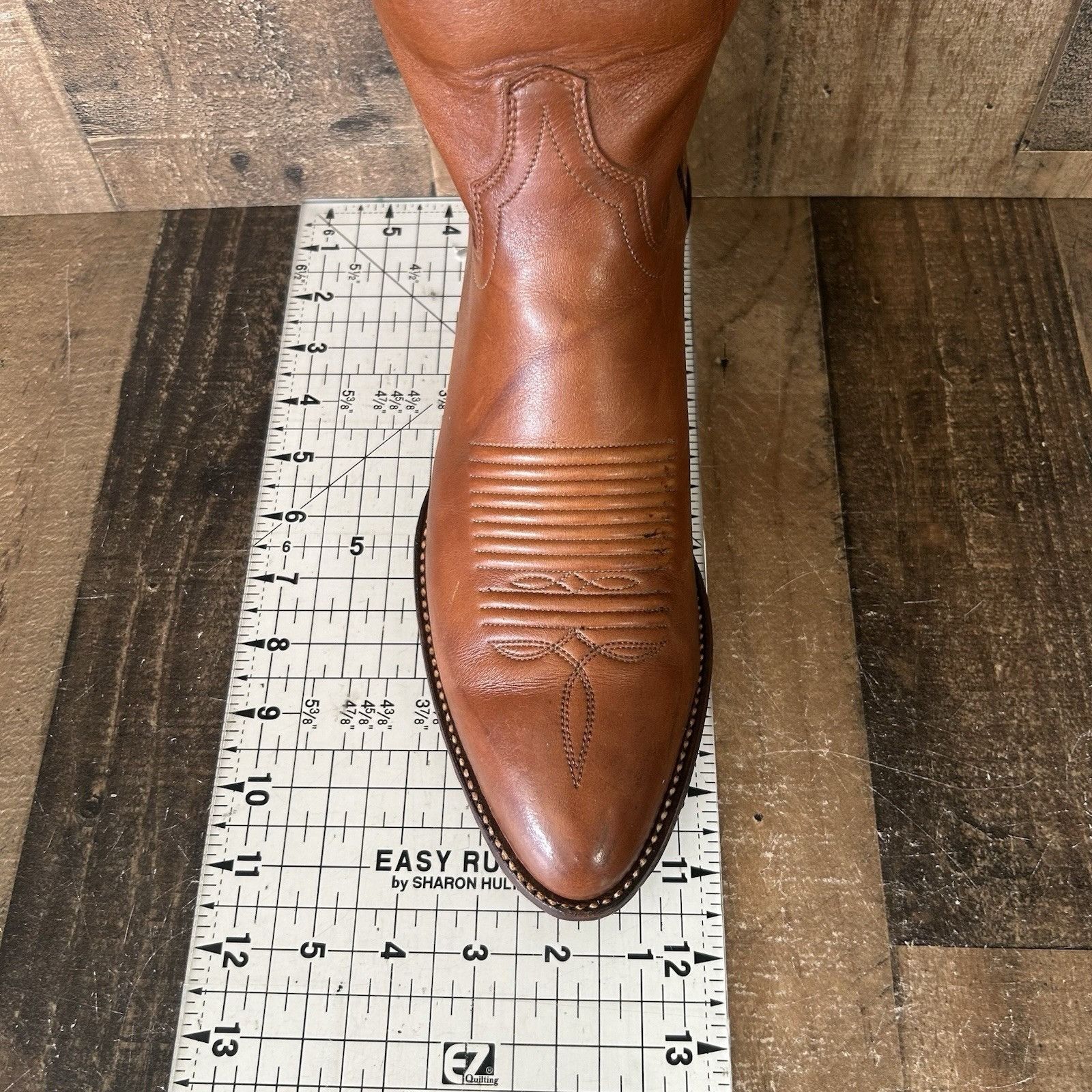 Vintage El Dorado Vintage Handmade Western Cowboy Boots Mens 10 D Size US 10 / EU 43 - 5 Thumbnail