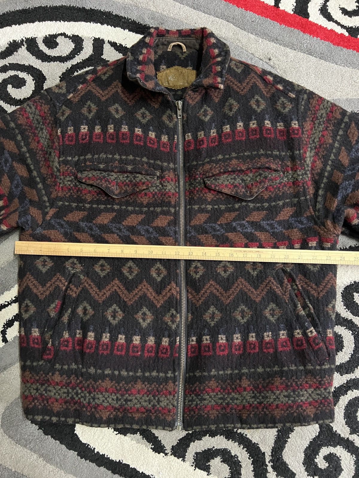 Woolrich Woolen Mills Vintage Woolrich Aztec Southwestern Wool Blacket Jacket L Size US L / EU 52-54 / 3 - 16 Thumbnail