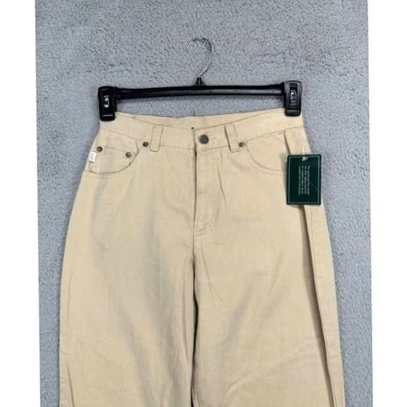 Ralph Lauren Lauren Ralph Lauren Womens 4 Khaki Classic Fit Pants Jeans Beige 28X30 New with Tags Mens? Size 27" / US 4 / IT 40 - 4 Thumbnail