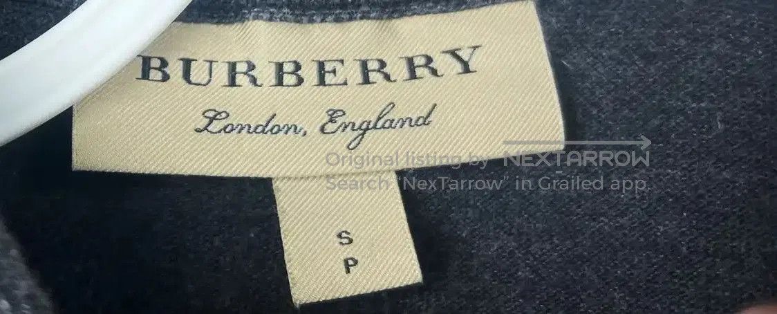 Burberry Burberry Men's Polo Shirt in Dark Gray. Size US S / EU 44-46 / 1 - 4 Thumbnail