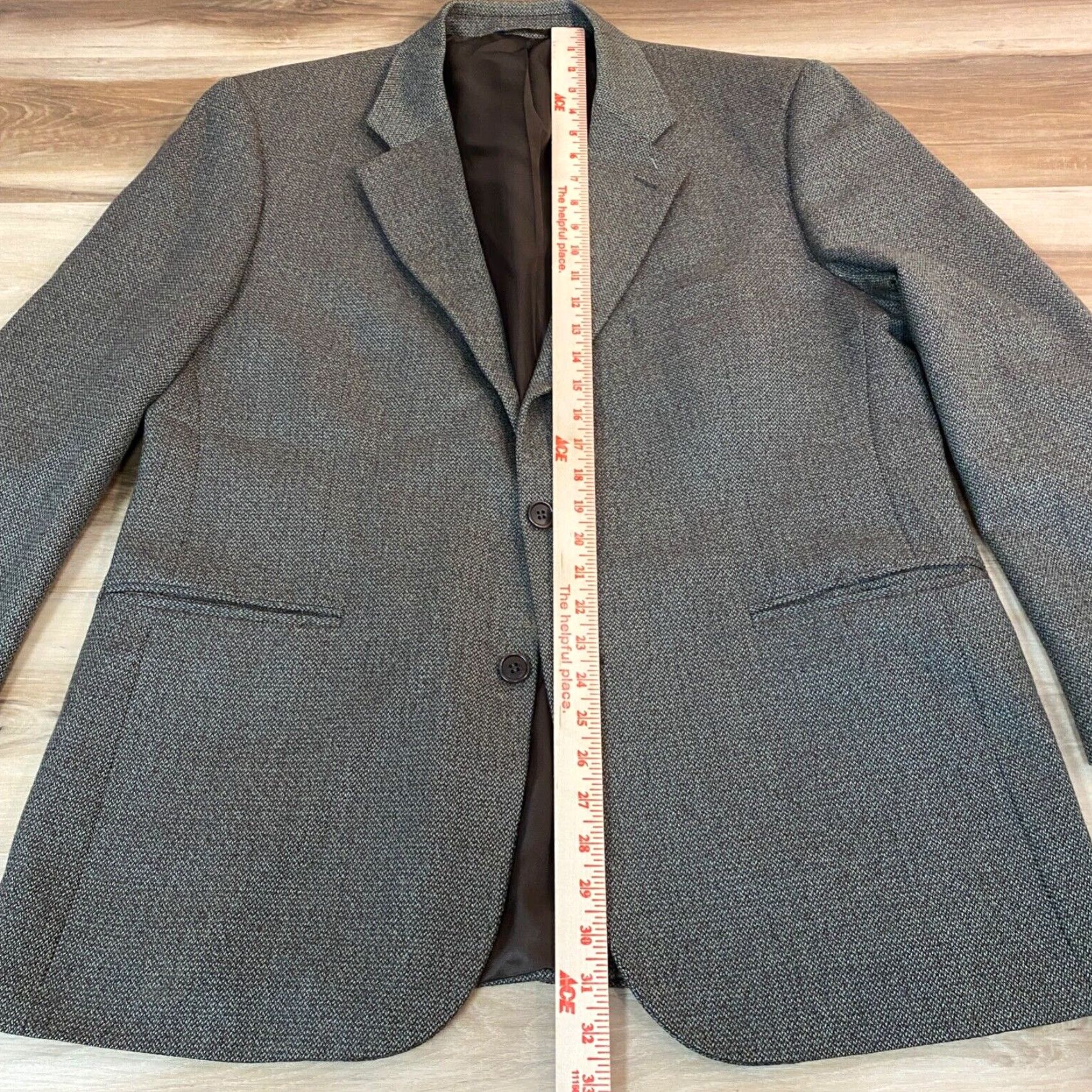 Brooks Brothers Brooks Brothers Blazer Mens 44R Green Wool 2-Button Single-Breasted Sport Jacket Shirt? Size 44R - 6 Thumbnail