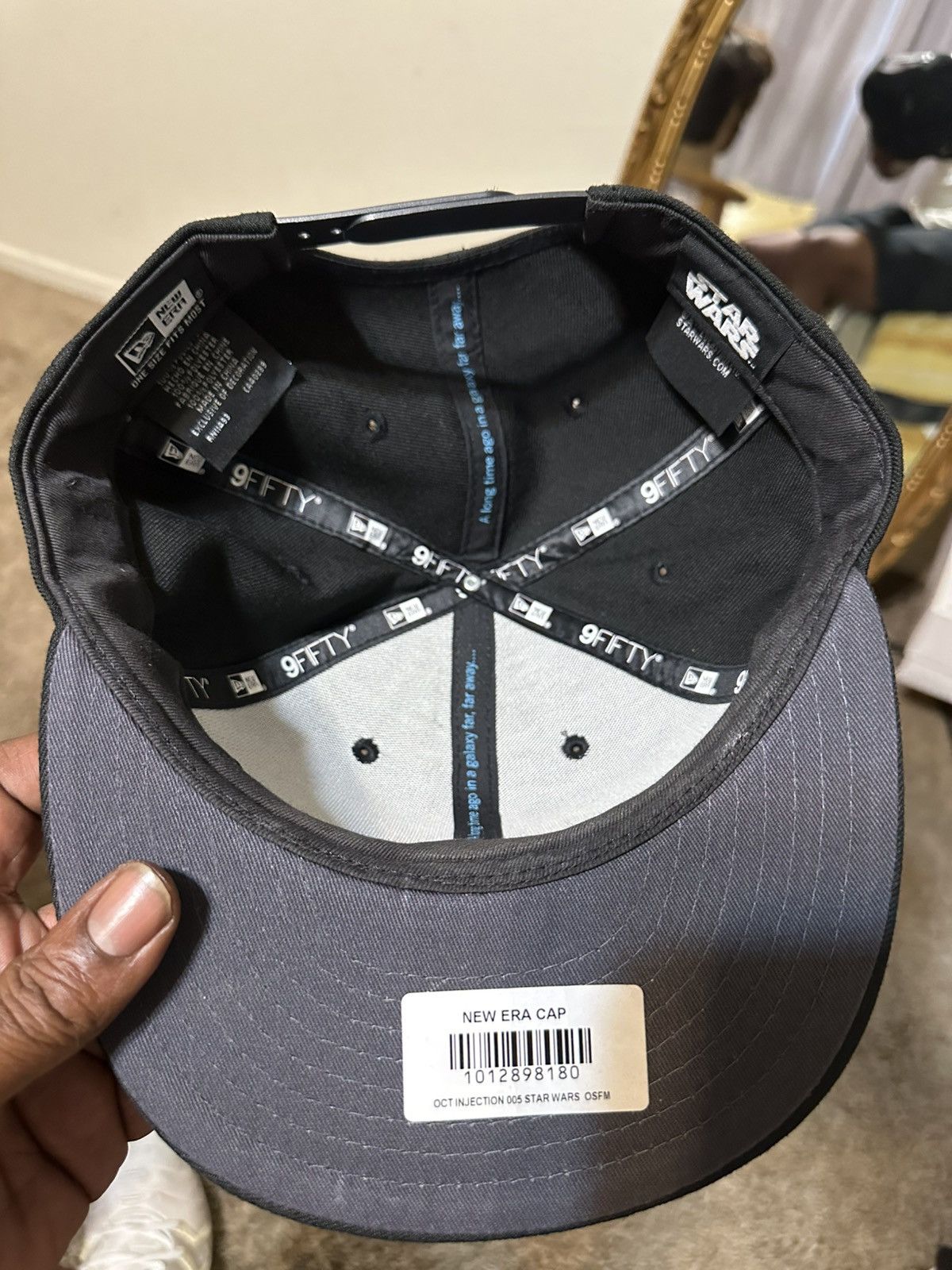 Star Wars Vintage New Era Star Wars “dark side” hat 00s Size ONE SIZE - 7 Thumbnail