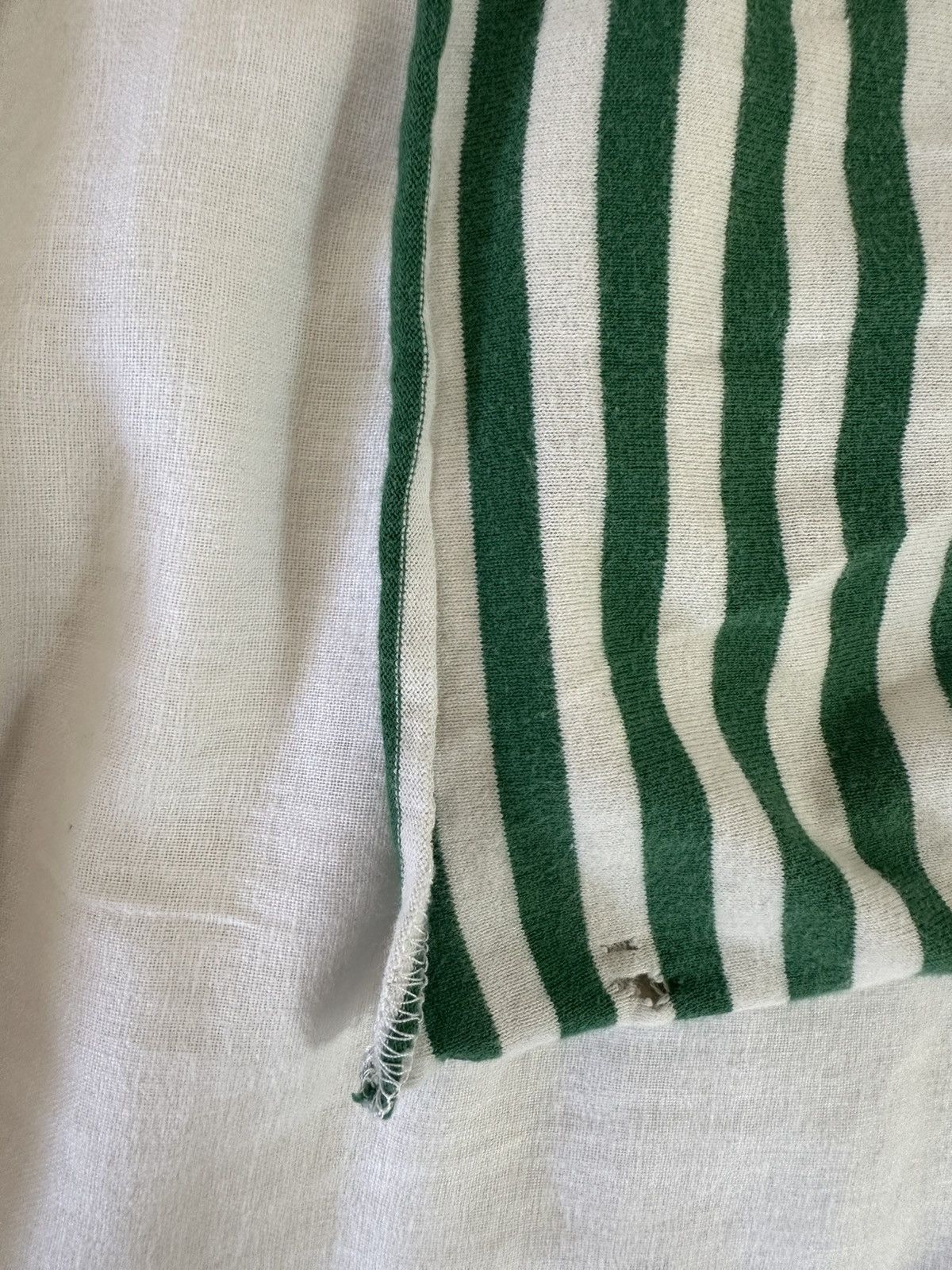 Comme des Garcons Comme des Garçons Play Striped Crewneck T-Shirt Size US XL / EU 56 / 4 - 6 Thumbnail
