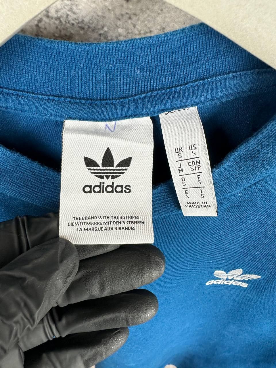 Adidas Adidas Originals 3-Stripes Long Sleeve T-Shirt Crew Neck Tee Size US S / EU 44-46 / 1 - 12 Thumbnail