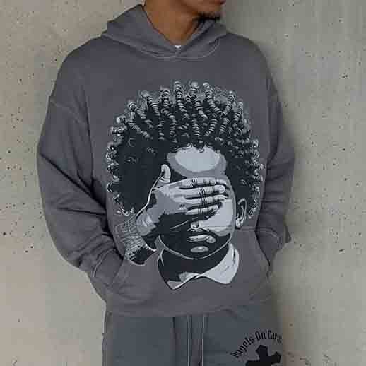 Japanese Brand × Vintage Faith Graphic Print Pocket Hoodie Size US XXL / EU 58 / 5 - 5 Thumbnail
