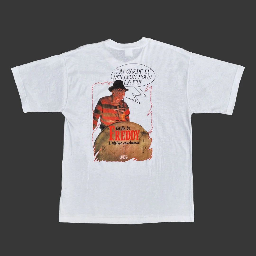 Vintage Freddy Krueger Nightmare Elm Street 1991 90s Vintage T-Shirt Size US XL / EU 56 / 4 - 1 Thumbnail