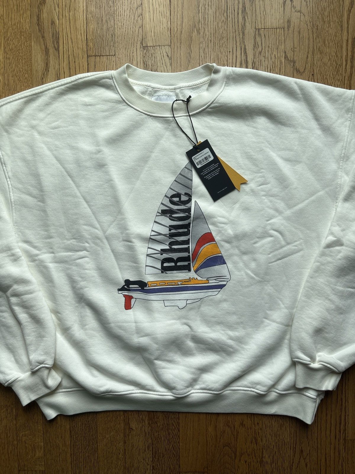Rhude Rhude Catamaran Champion Sweatshirt Sz XL Size US XL / EU 56 / 4 - 2 Thumbnail