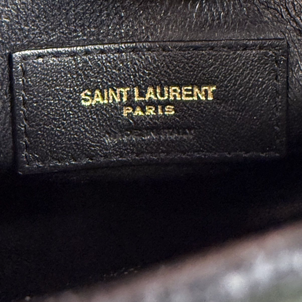 Saint Laurent Paris SAINT LAURENT 2018 Lambskin Vicky Chain Green Crossbody Bag Size ONE SIZE - 11 Thumbnail