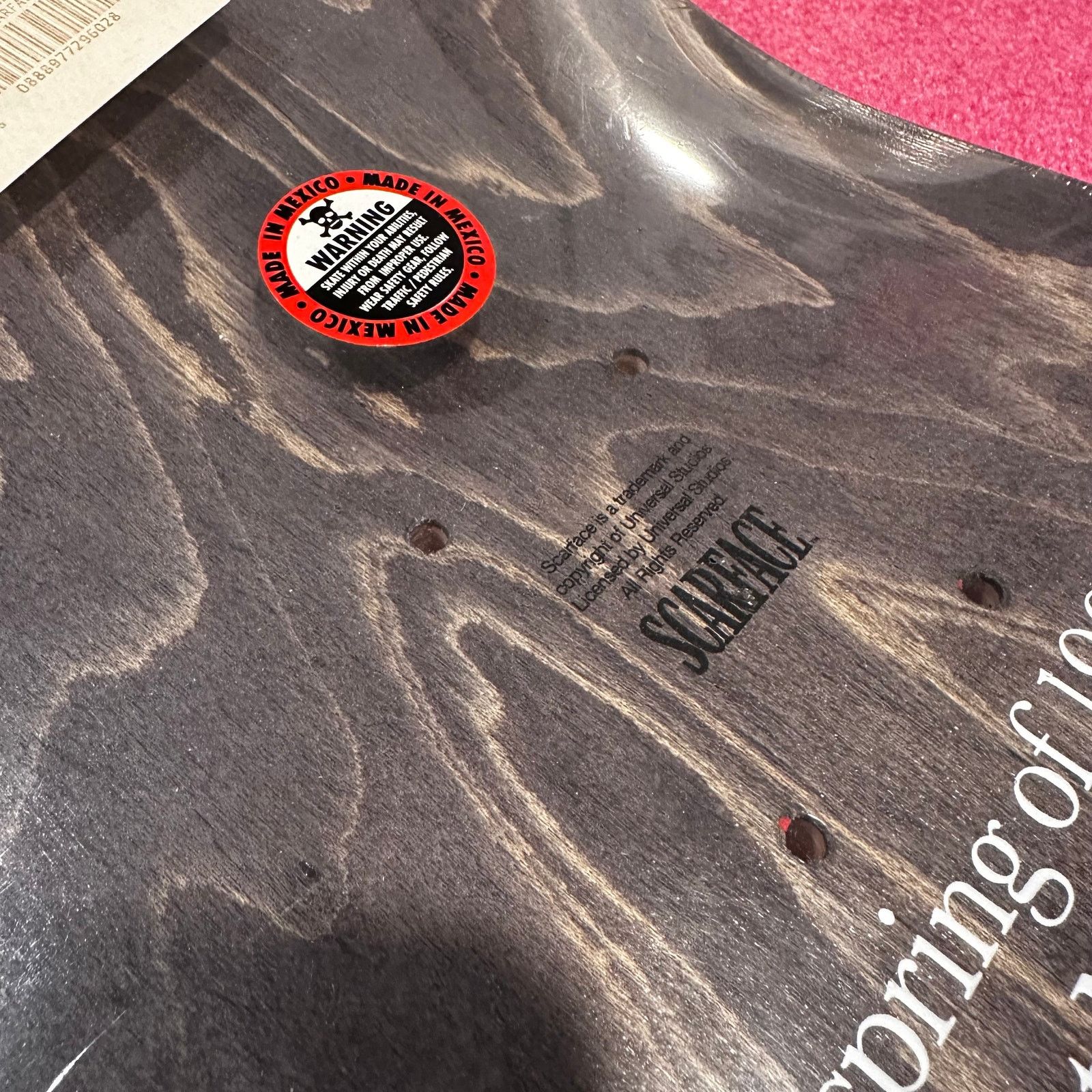 Supreme Supreme Scarface Split Skateboard Deck – Multi – New Size ONE SIZE - 5 Thumbnail