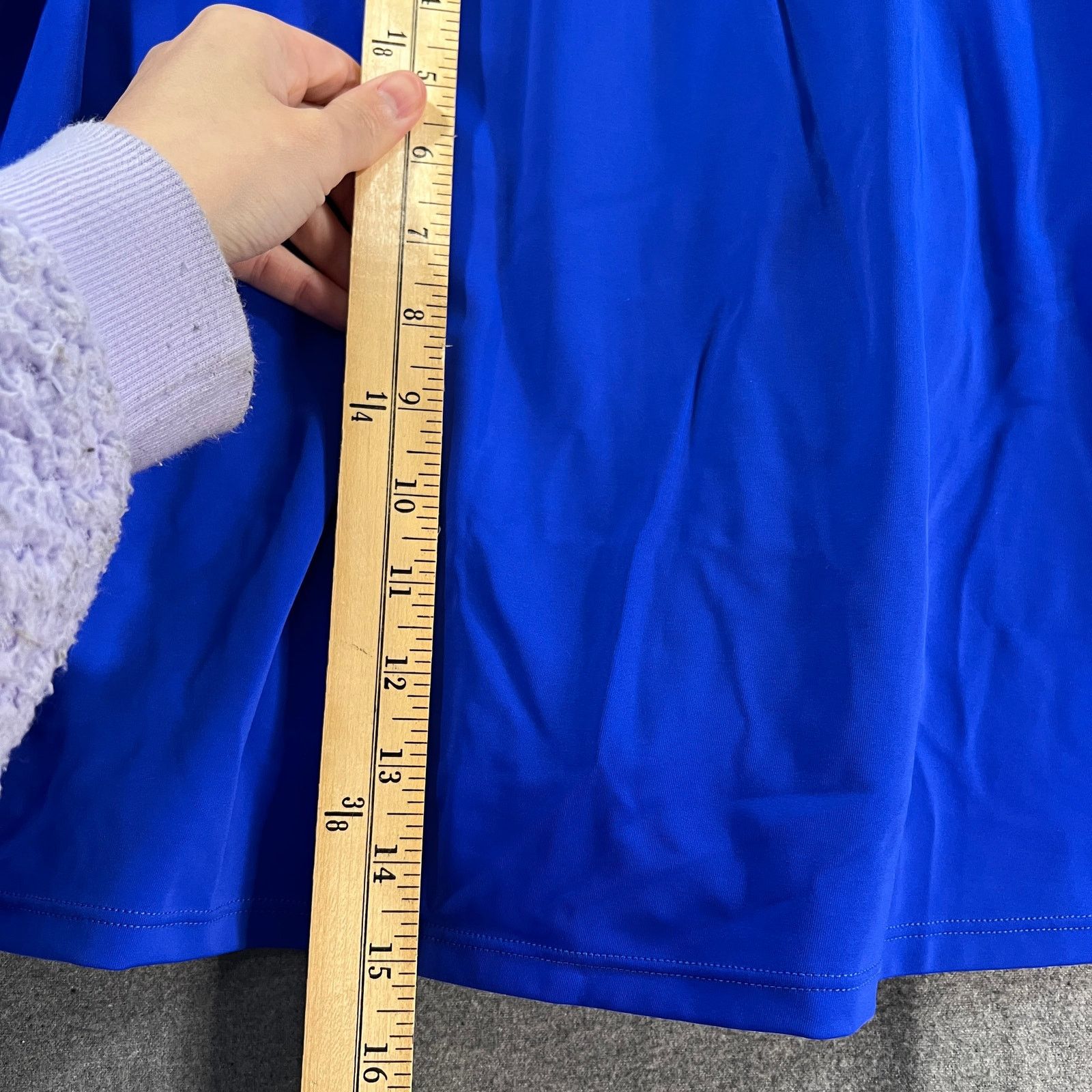 Other Kim Gravel x Swimsuits Swim Skirt Blue Dazzle Reg 14 Size XL / US 12-14 / IT 48-50 - 4 Thumbnail