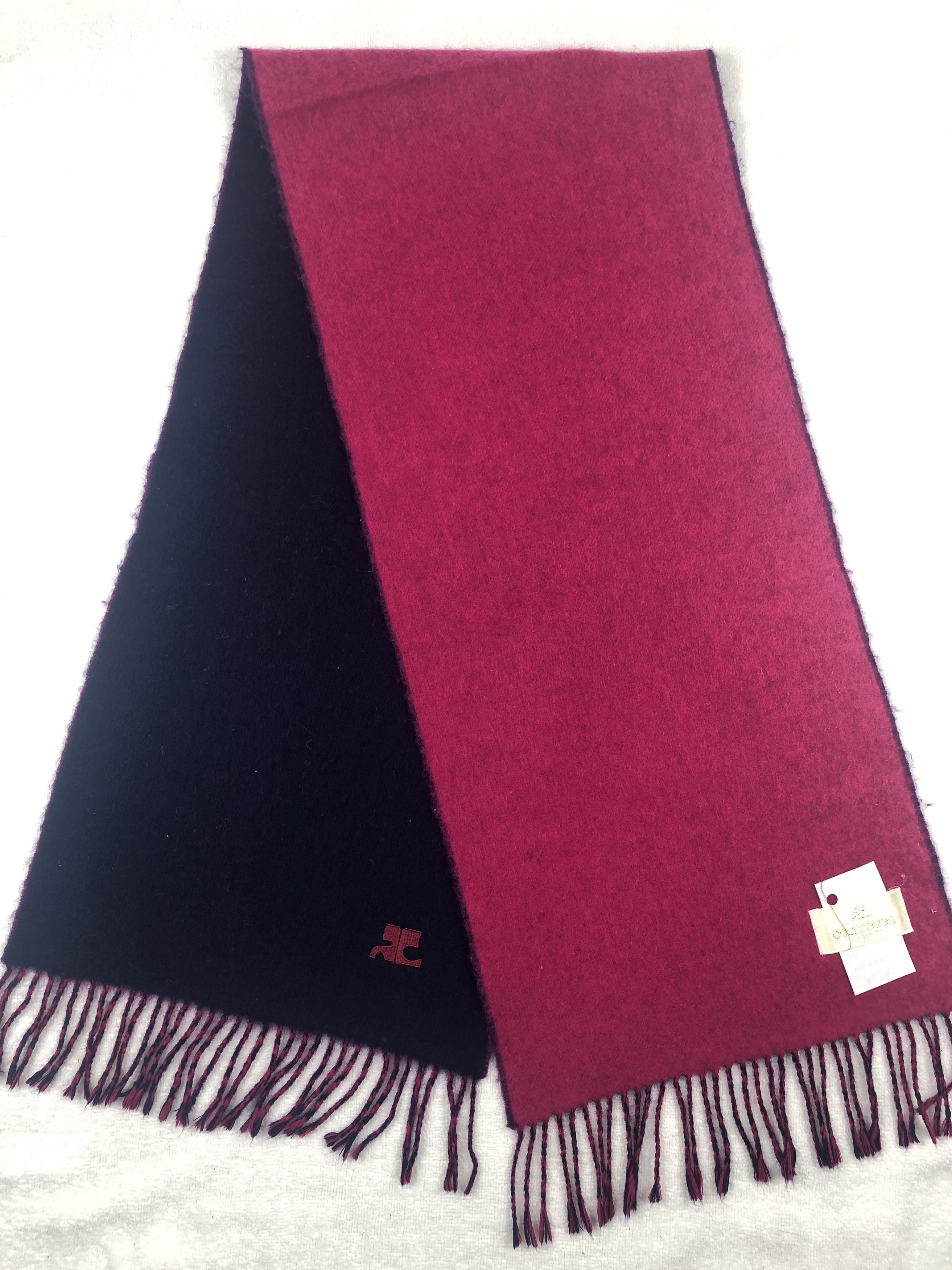 Courreges Courreges Wool Scarf / Muffler / Neckwear Size ONE SIZE - 6 Thumbnail