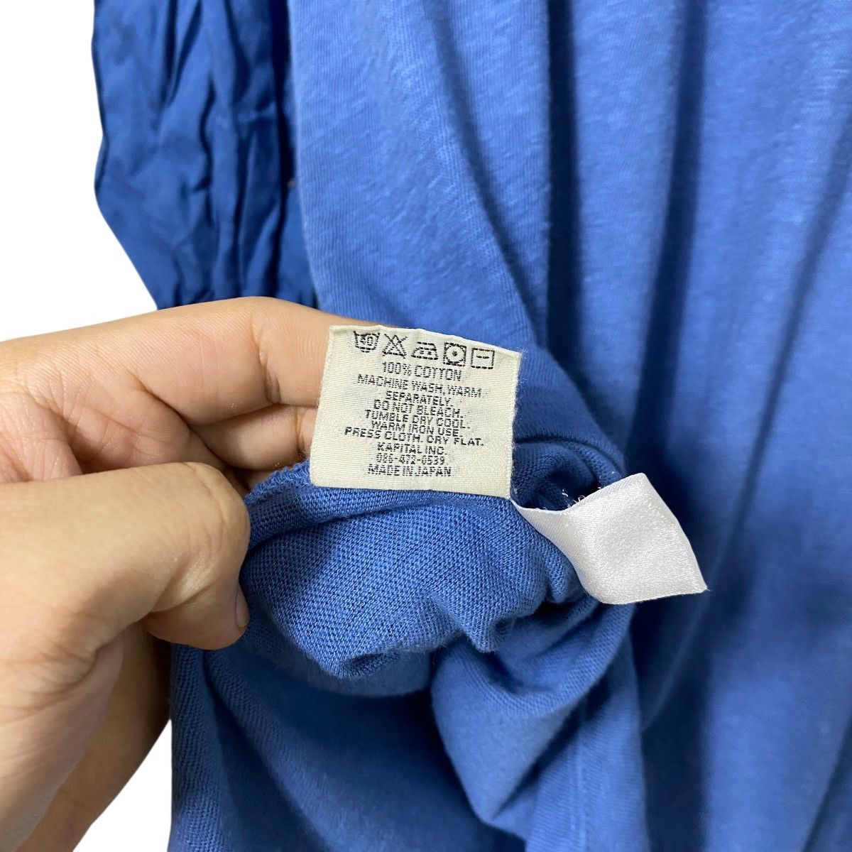 Kapital Kapital EK-91 Gauze Jersey Buffant T-Shirt Size M / US 6-8 / IT 42-44 - 8 Thumbnail