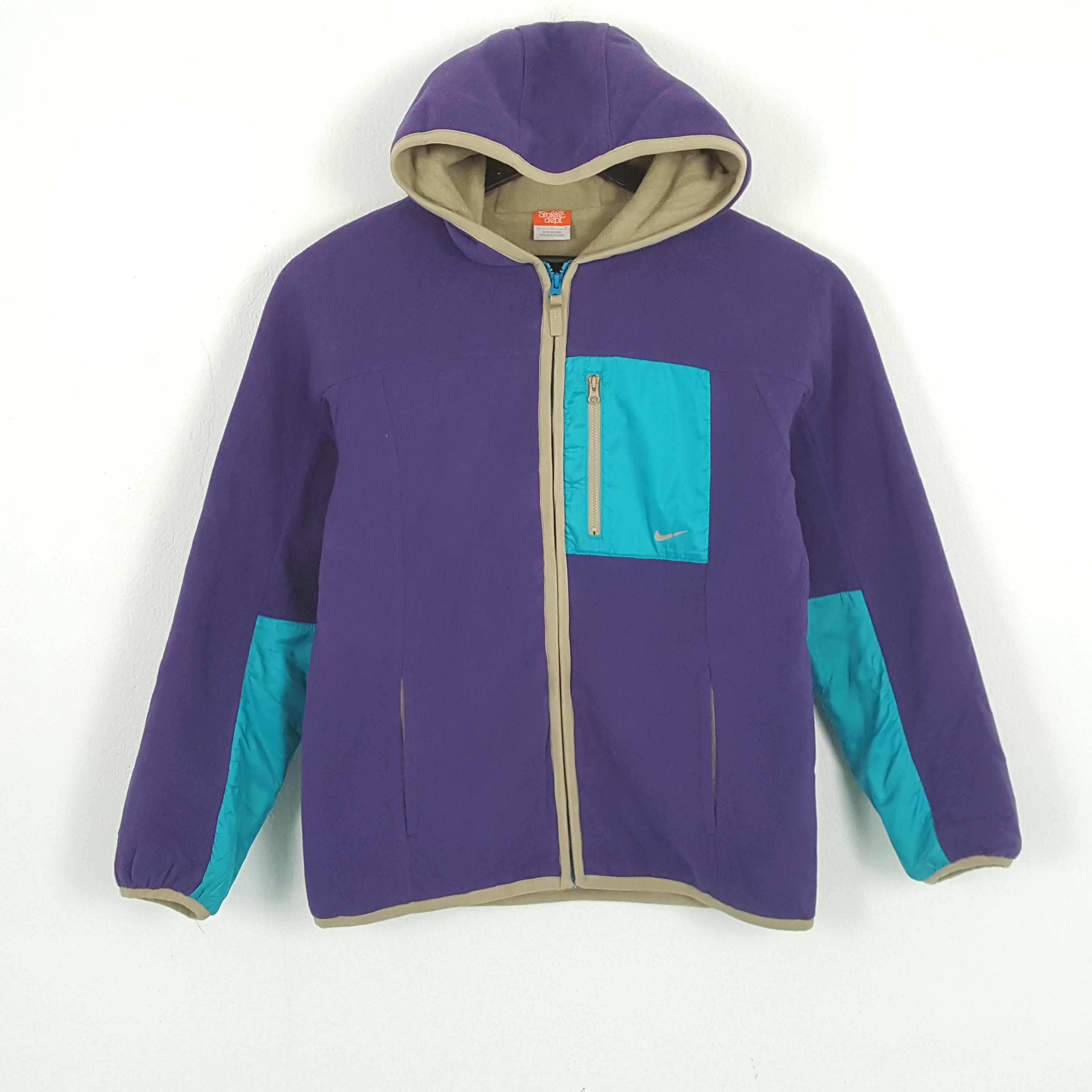 Nike × Vintage NIKE Small Logo Outdoor Style Zipper Hoodies Size US S / EU 44-46 / 1 - 1 Thumbnail