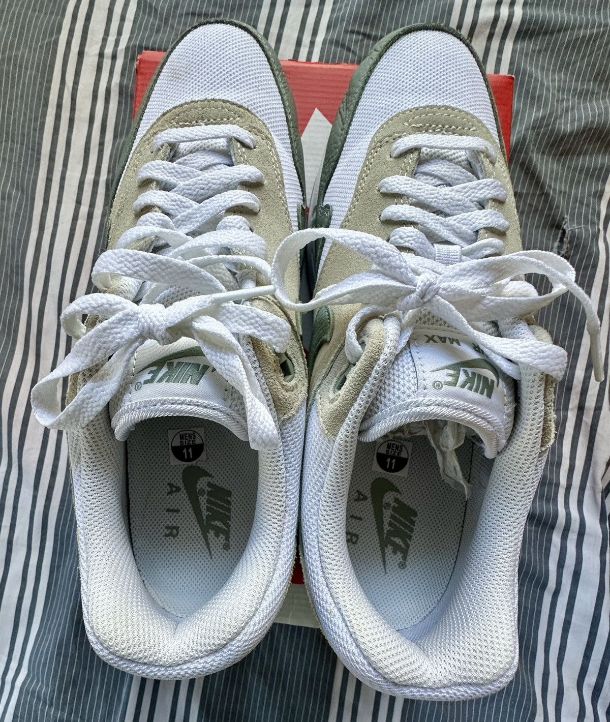 Nike Nike Air Max 1 SC “Mica Green” Size US 11 / EU 44 - 9 Thumbnail