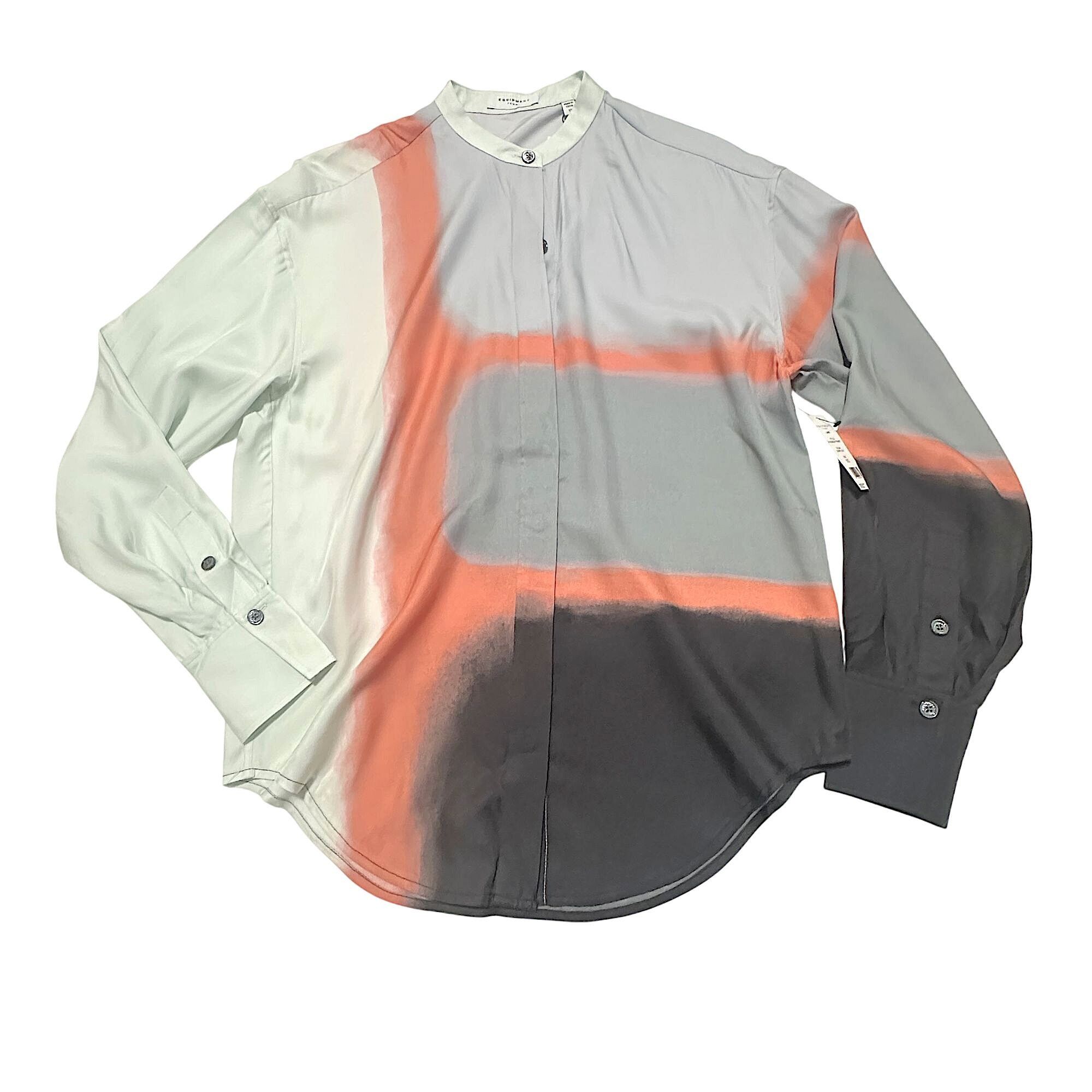 Equipment EQUIPMENT Anne Printed Button Down Shirt, Size XS, NWT Size XS / US 0-2 / IT 36-38 - 5 Thumbnail