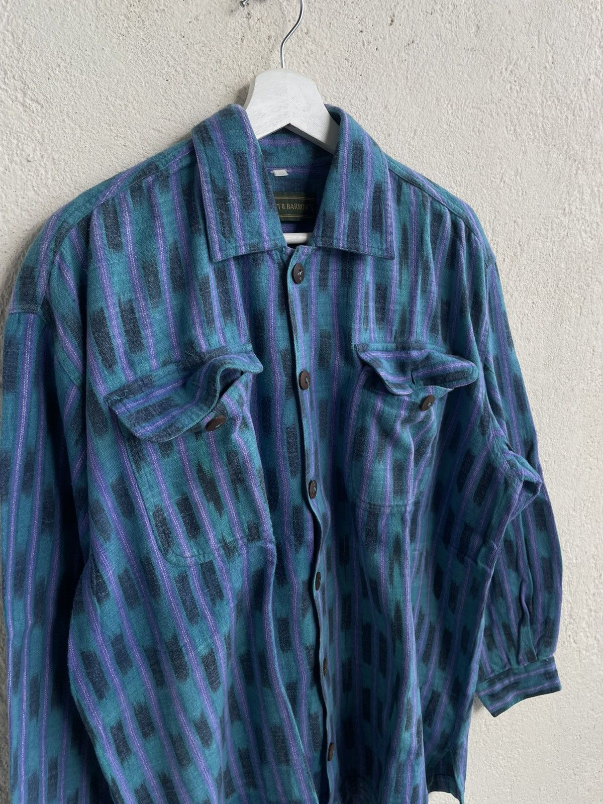 If Six Was Nine 2000s Hysteric Abstract Stripe Long Shirt Y2K LGB cdg Y’s Size US XXL / EU 58 / 5 - 3 Thumbnail