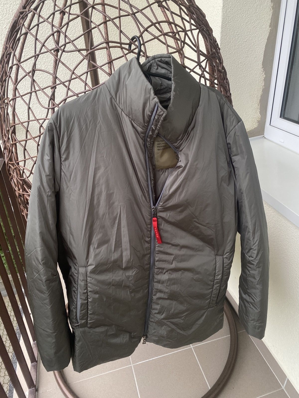 Prada Luxury vintage prada nylon long jacket Size US XL / EU 56 / 4 - 7 Thumbnail