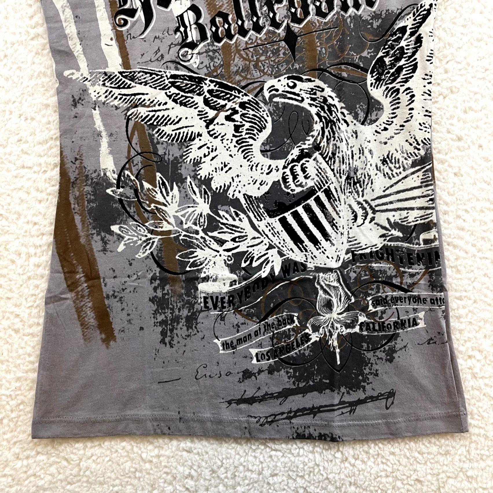 Vintage VINTAGE Electric Angel Shirt M Brown Cyber Grunge Size M / US 6-8 / IT 42-44 - 4 Thumbnail