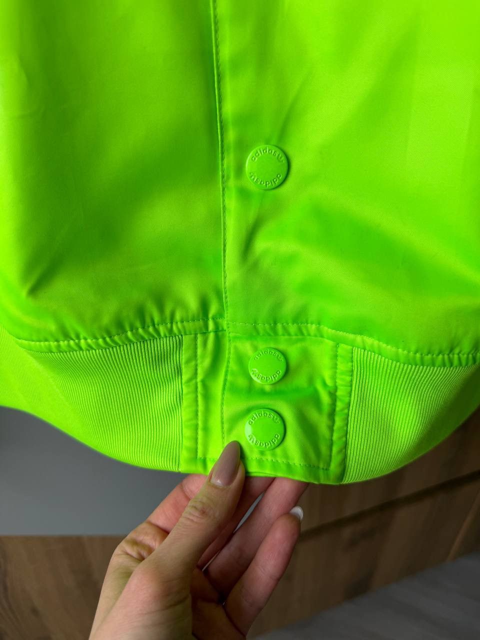Adidas × Pharrell Pharrell Williams x Adidas Toxic Green Jacket Size US M / EU 48-50 / 2 - 3 Thumbnail