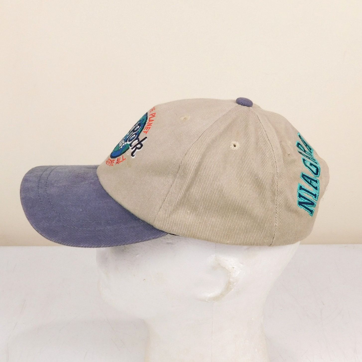 Hard Rock Cafe 90s Hard Rock Cafe Niagara Falls Hat Save The Planet Size ONE SIZE - 5 Thumbnail